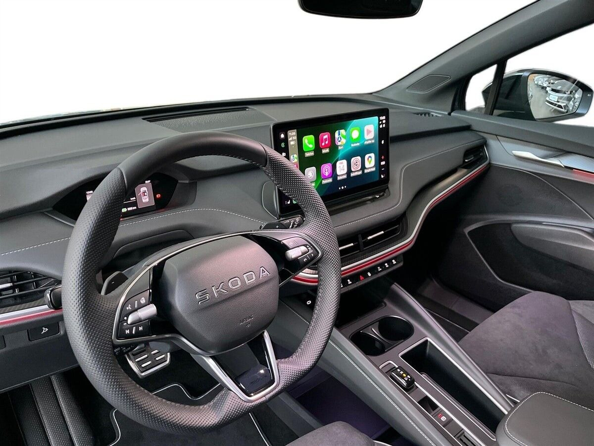 Sølv Skoda Enyaq fra 2026