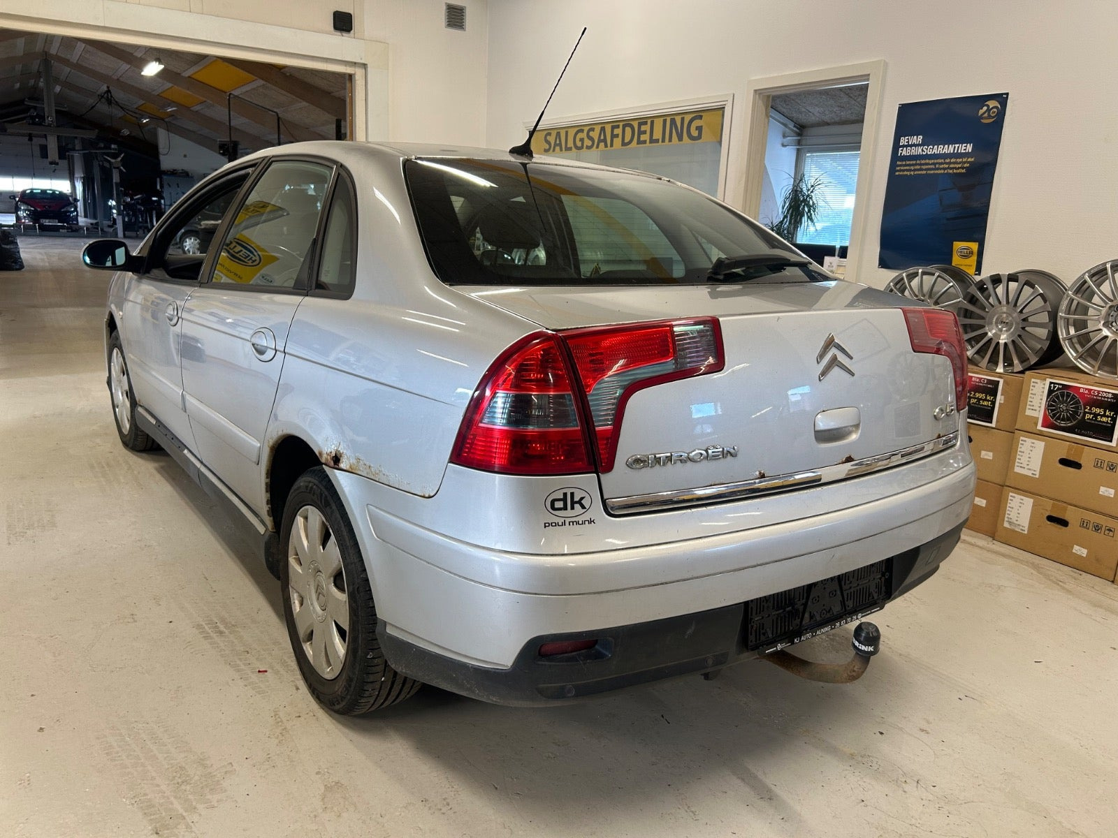 Sølv Citroën C5 fra 2008