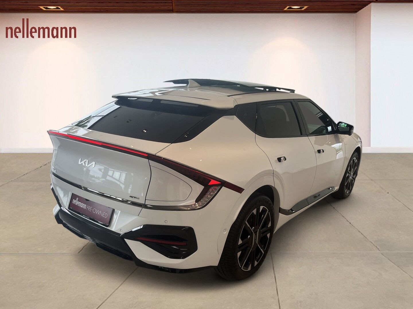 Hvid Kia EV6 fra 2026