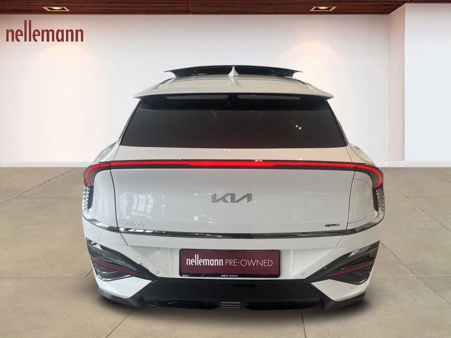 Hvid Kia EV6 fra 2026