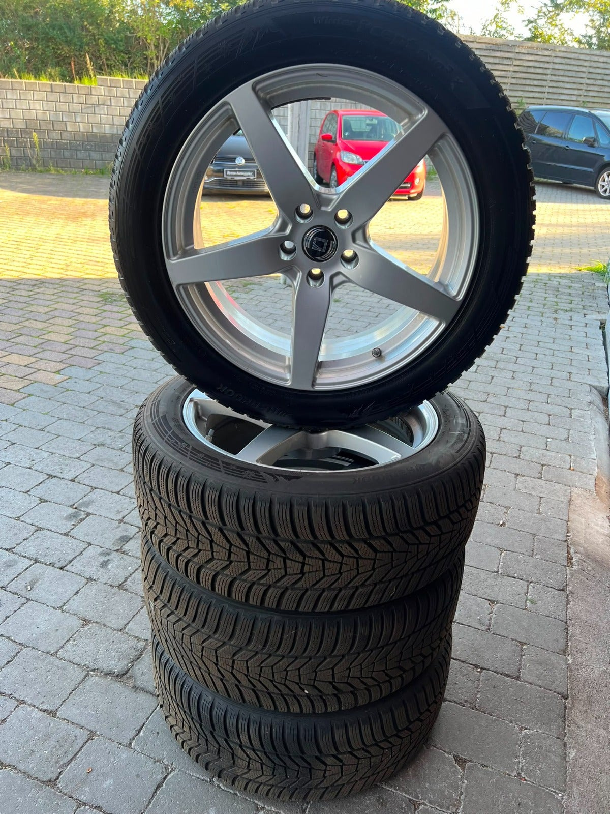 Blå BMW iX3 fra 2022