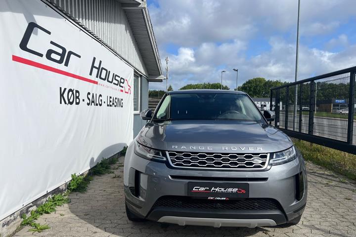 Sølv Land Rover Range Rover evoque fra 2020