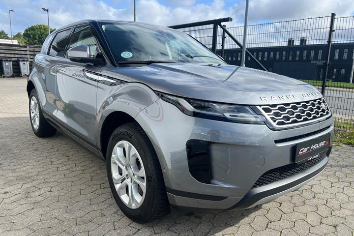 Sølv Land Rover Range Rover evoque fra 2020