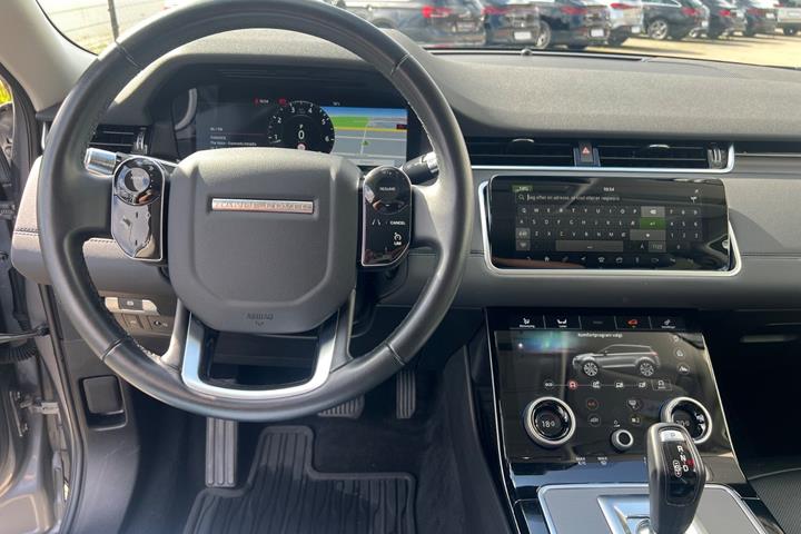 Sølv Land Rover Range Rover evoque fra 2020