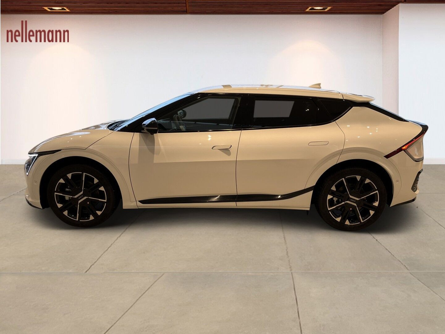 Hvid Kia EV6 fra 2025
