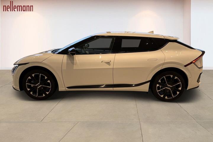 Hvid Kia EV6 fra 2025