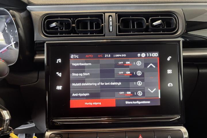 Hvid Citroën C3 fra 2021