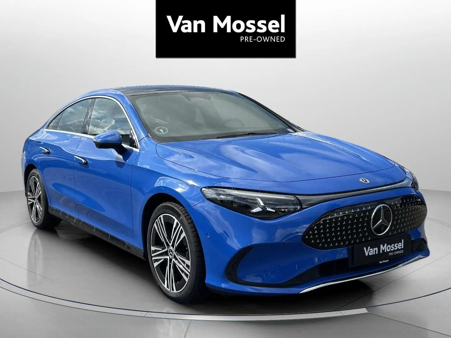 Sort Mercedes CLA250+ fra 2025