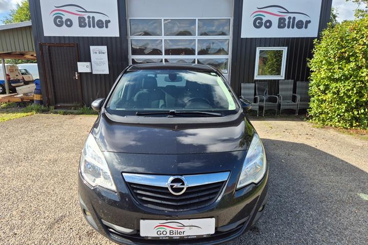 Grøn Opel Meriva fra 2012