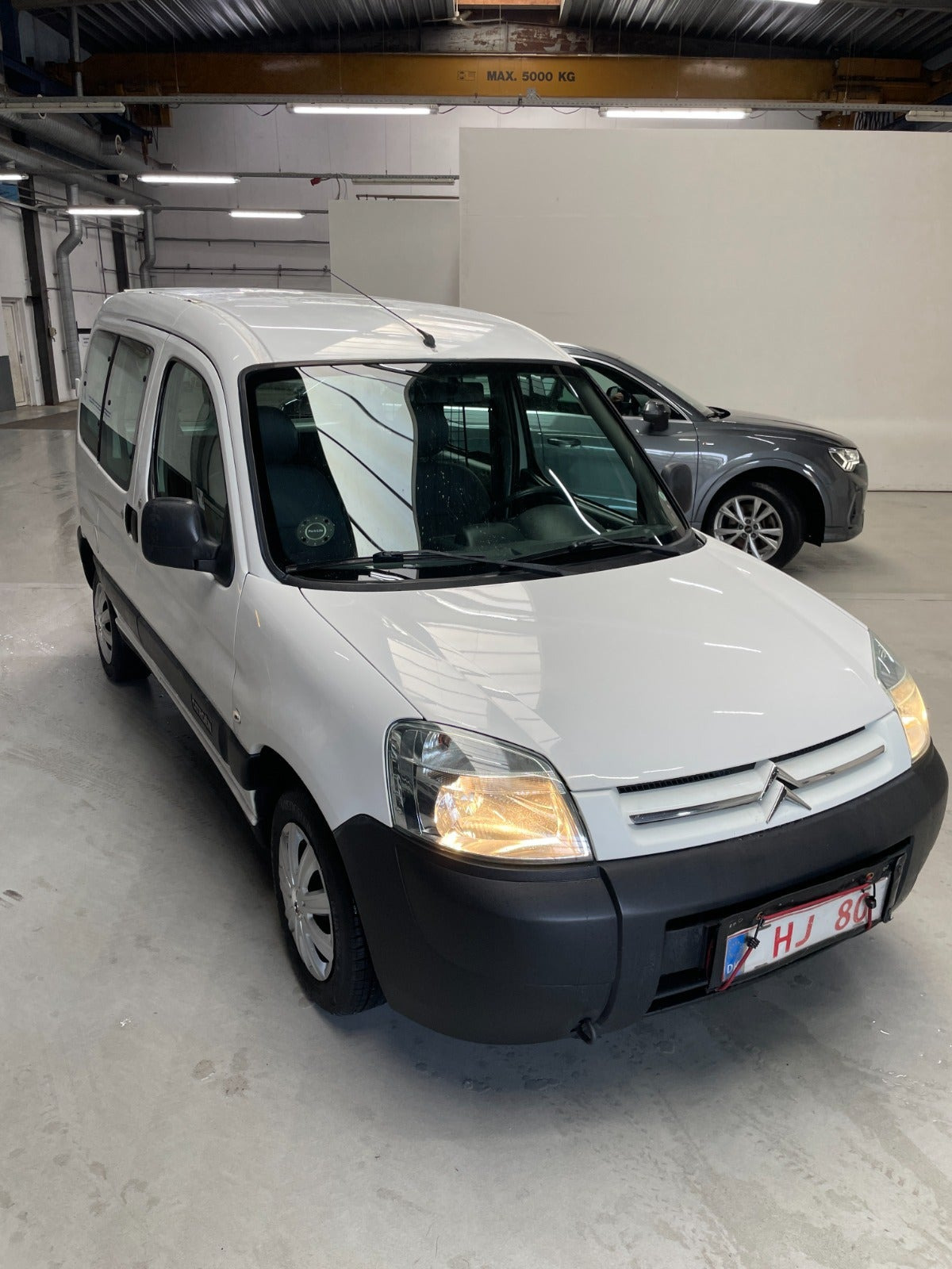 Hvid Citroën Berlingo fra 2007