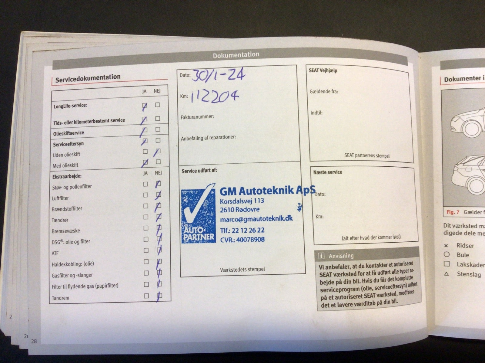 Grå Seat Ibiza fra 2016