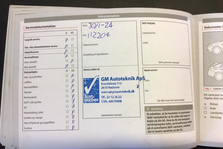 Grå Seat Ibiza fra 2016