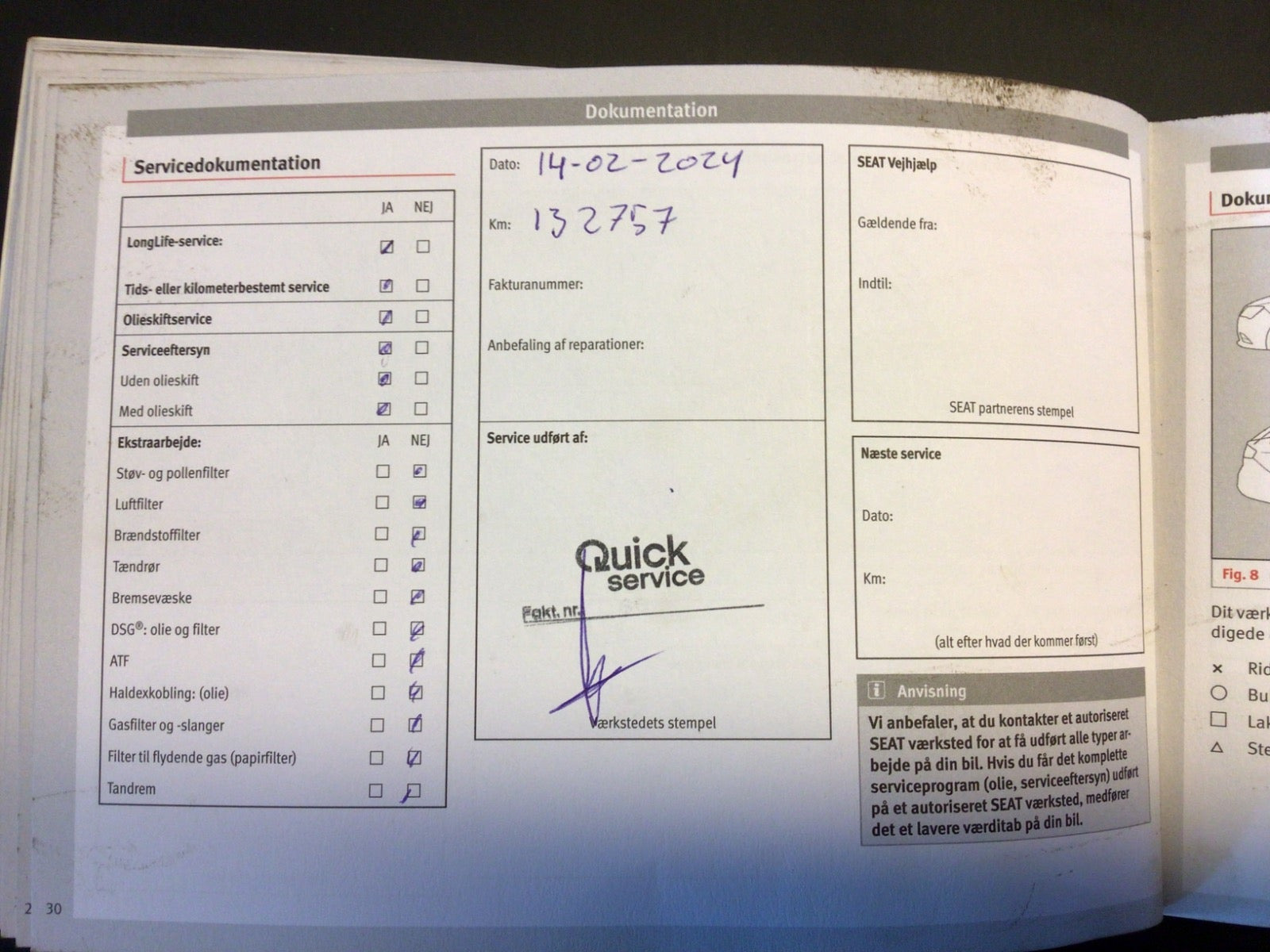 Grå Seat Ibiza fra 2016