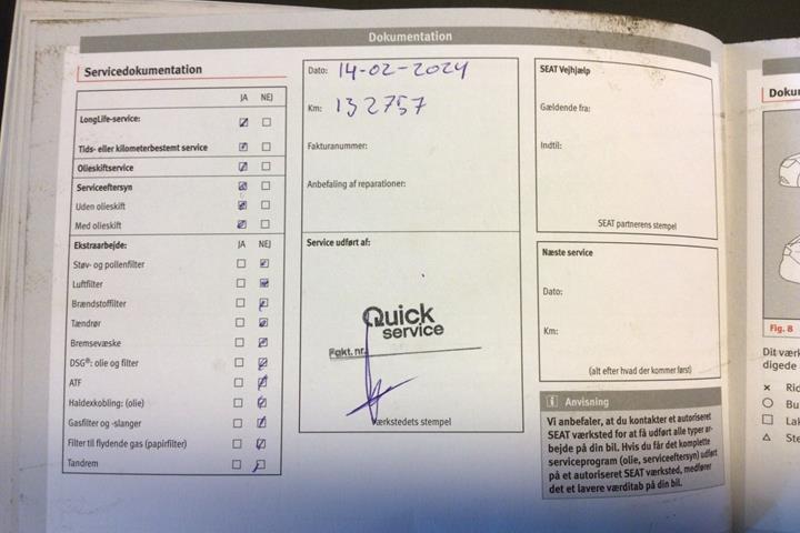 Grå Seat Ibiza fra 2016