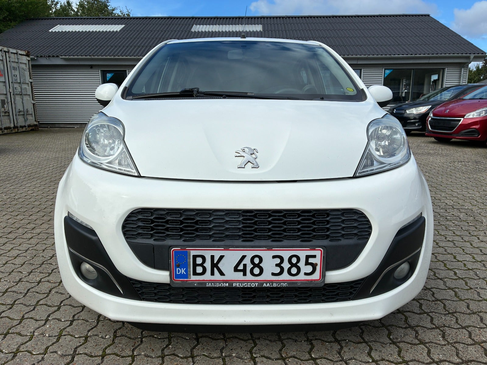 Hvid Peugeot 107 fra 2013
