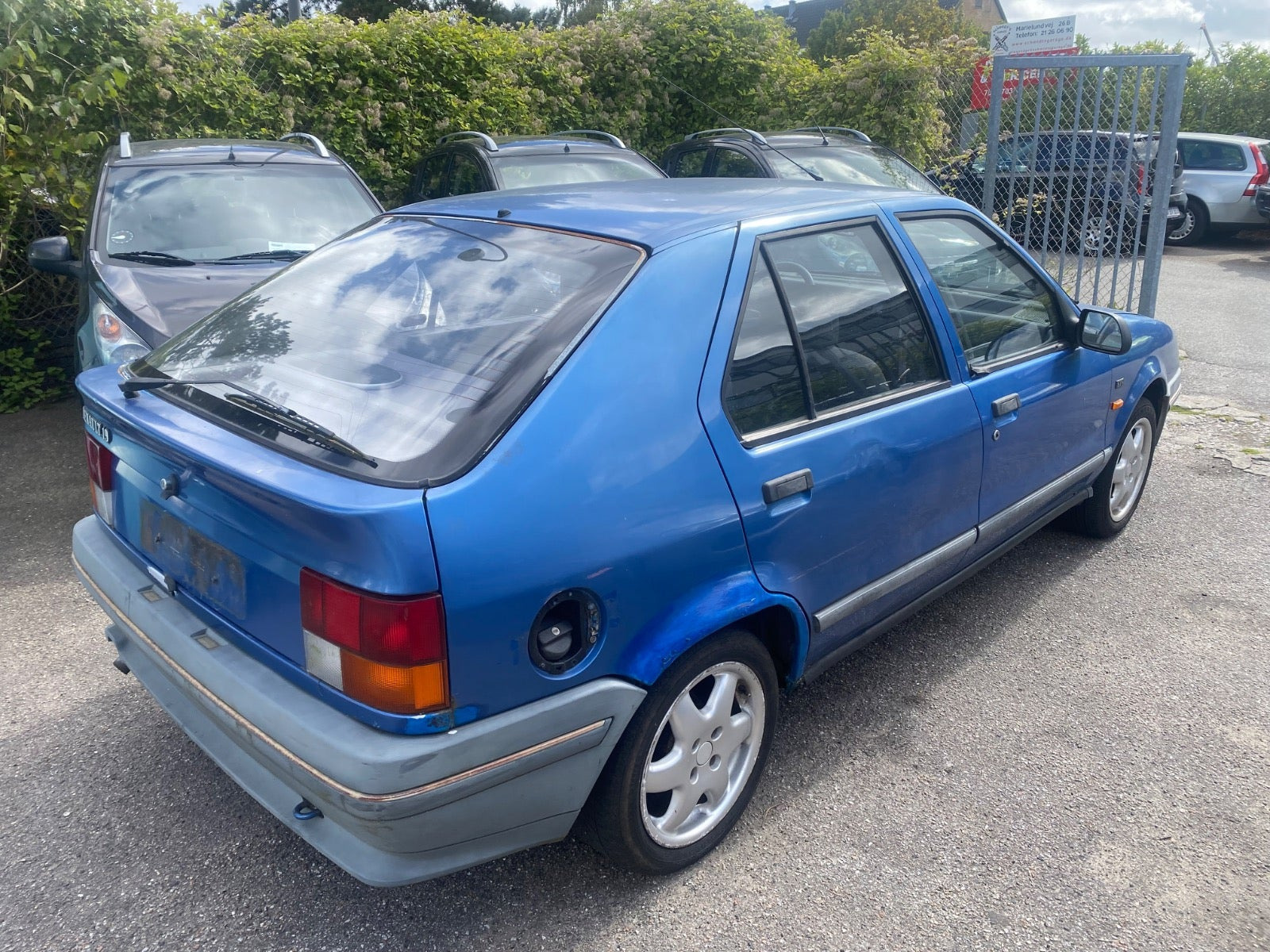 undefined Renault 19 fra 1989 set udefra