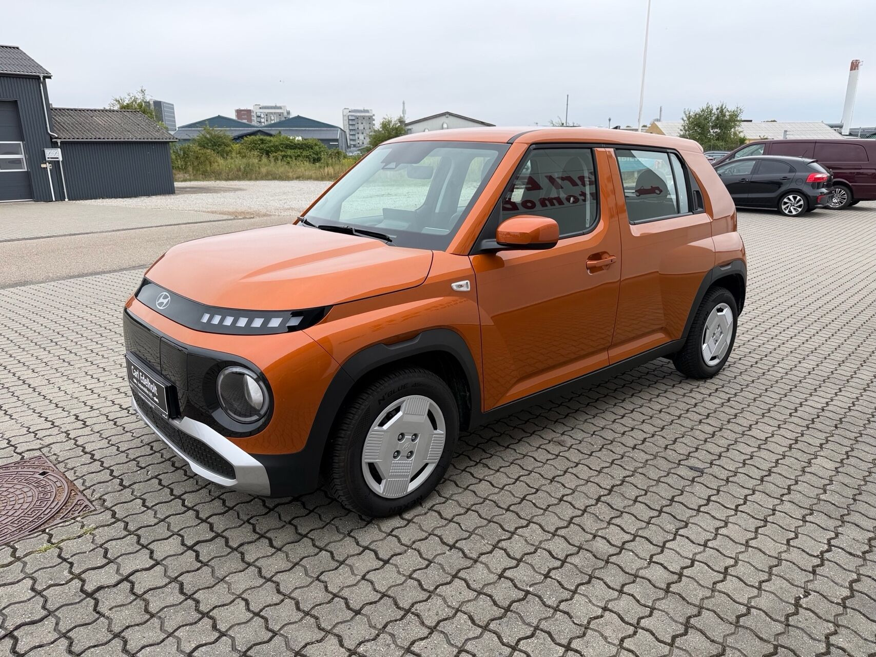 Orange Hyundai Inster fra 2026