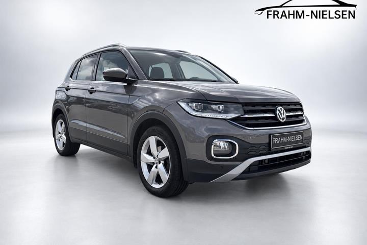 Grå VW T-Cross fra 2020