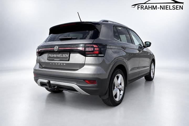 Grå VW T-Cross fra 2020