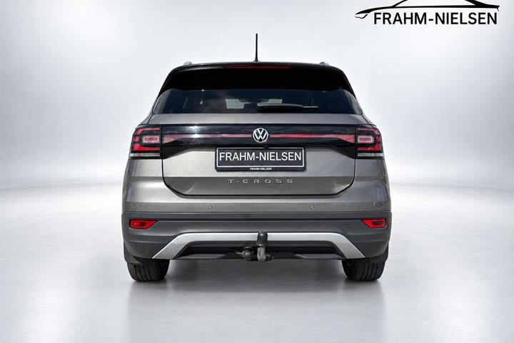Grå VW T-Cross fra 2020