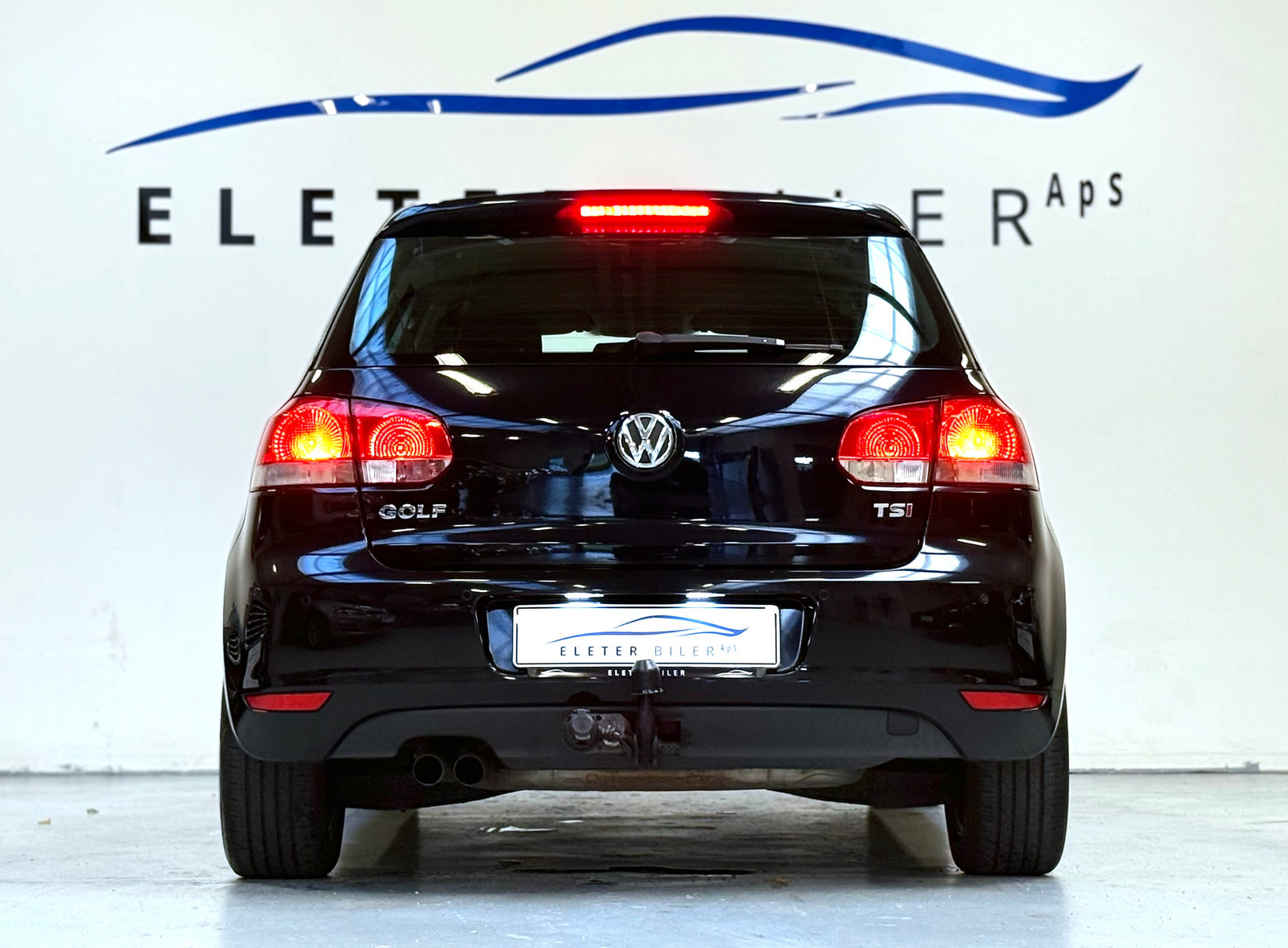 Sort VW Golf VI fra 2012