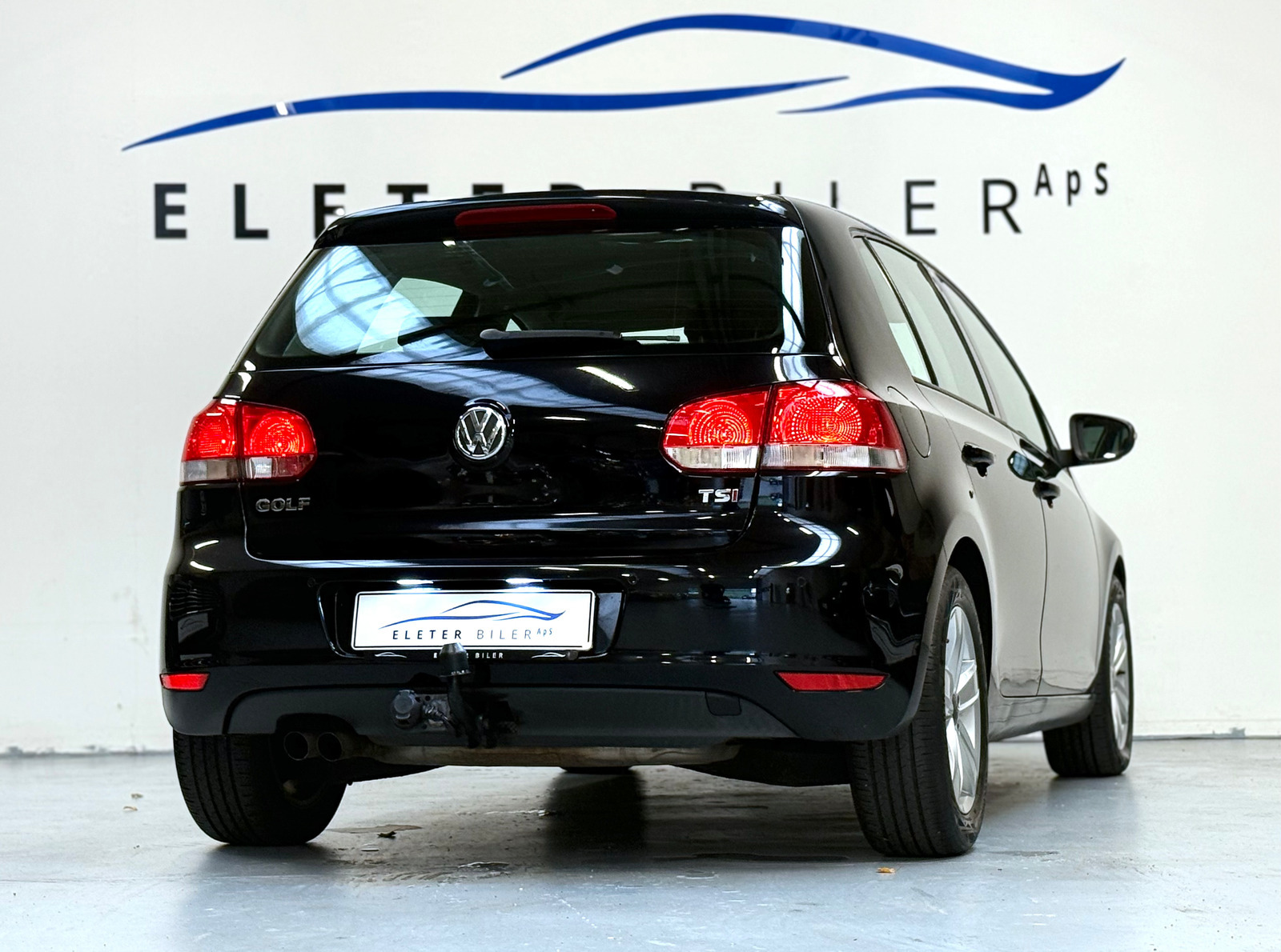 Sort VW Golf VI fra 2012