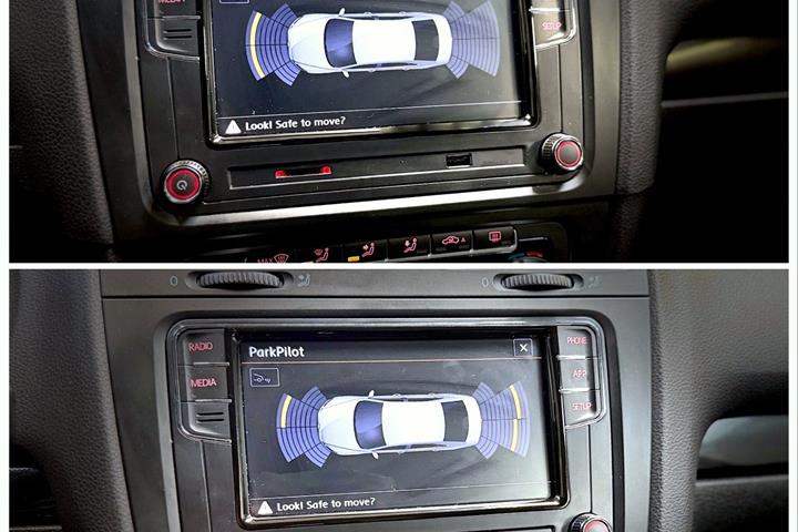 Sort VW Golf VI fra 2012