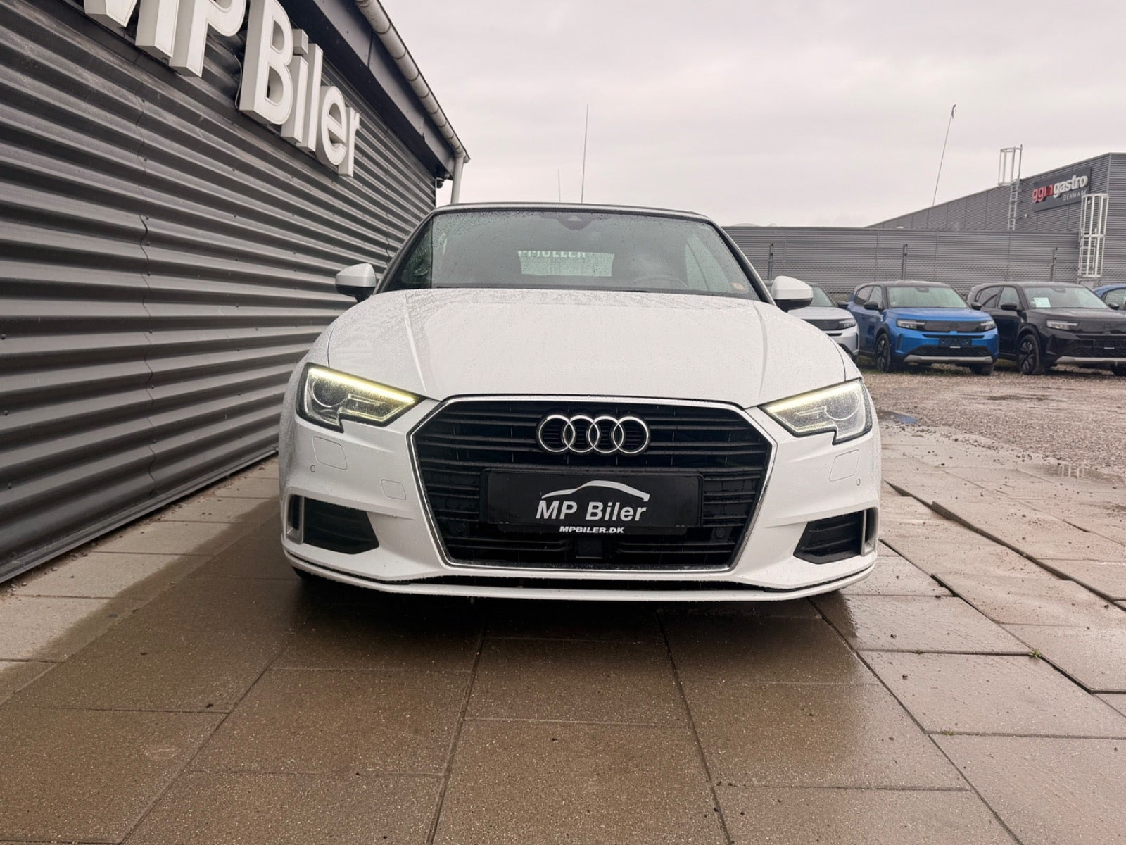 Hvid Audi A3 fra 2018