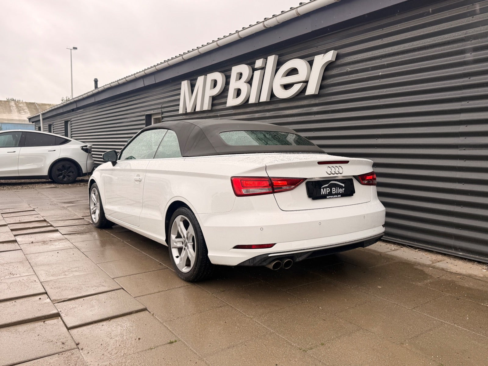 Hvid Audi A3 fra 2018