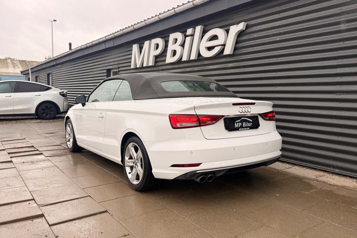 Hvid Audi A3 fra 2018