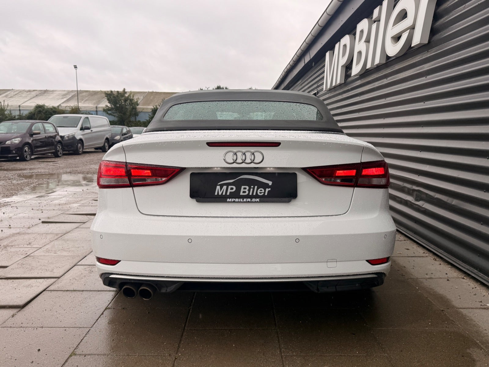 Hvid Audi A3 fra 2018
