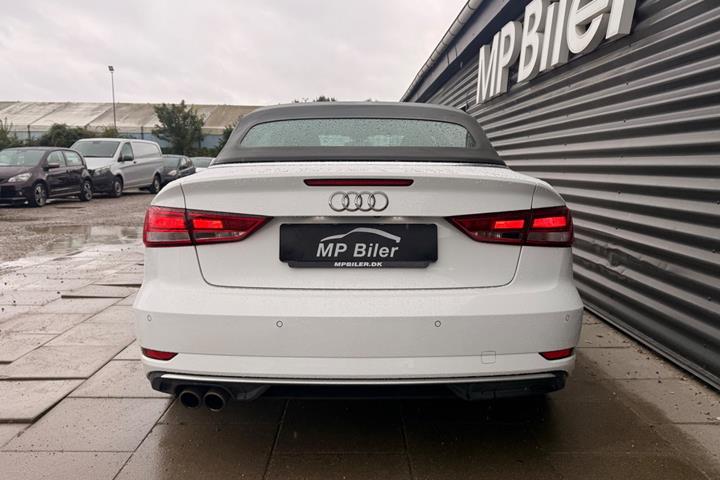 Hvid Audi A3 fra 2018