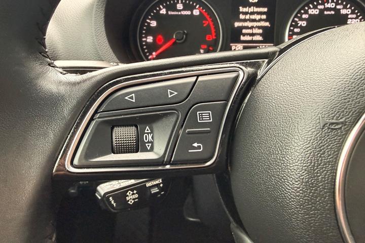 Hvid Audi A3 fra 2018