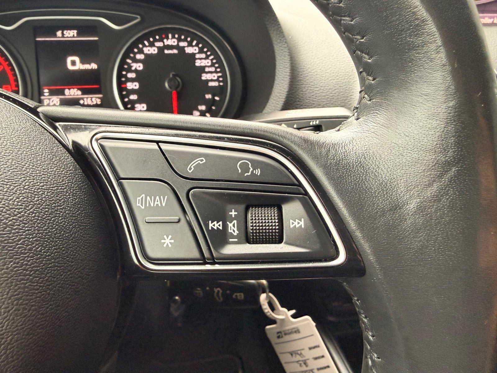 Hvid Audi A3 fra 2018