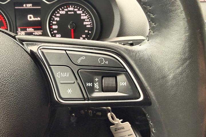 Hvid Audi A3 fra 2018