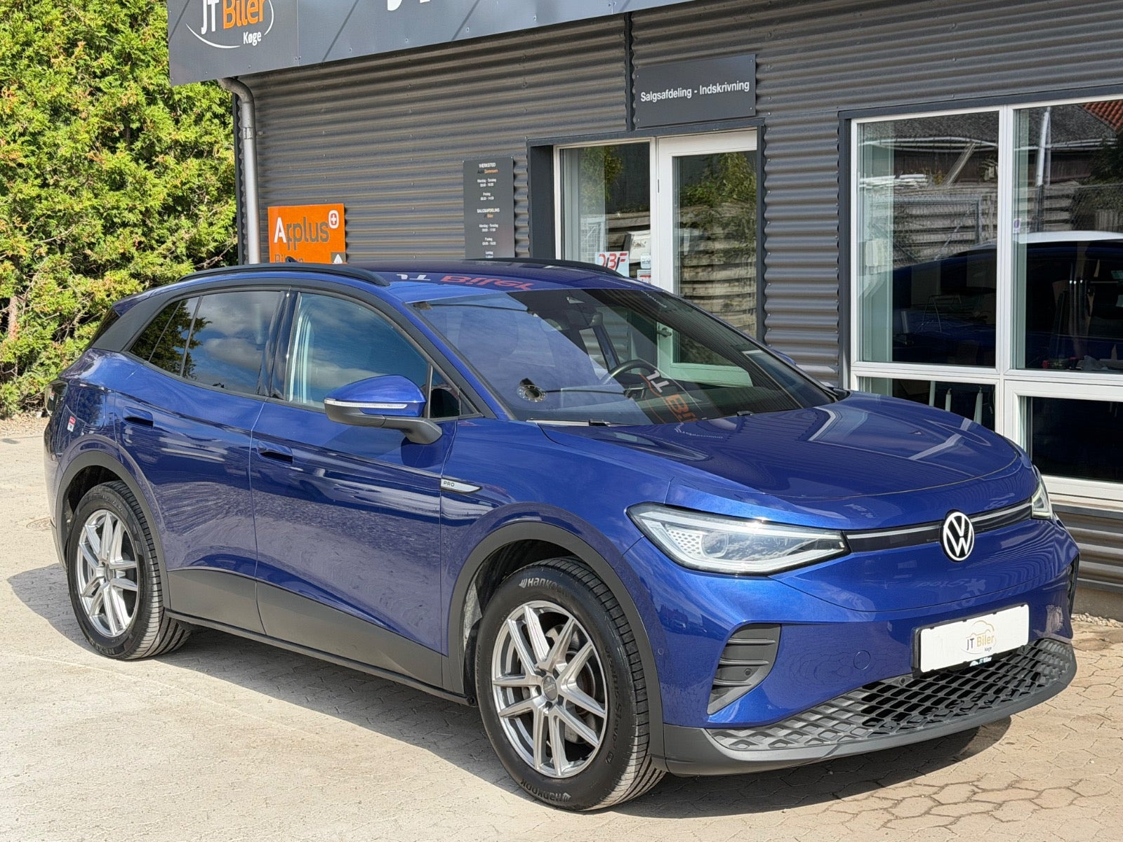 Blå VW ID.4 fra 2023