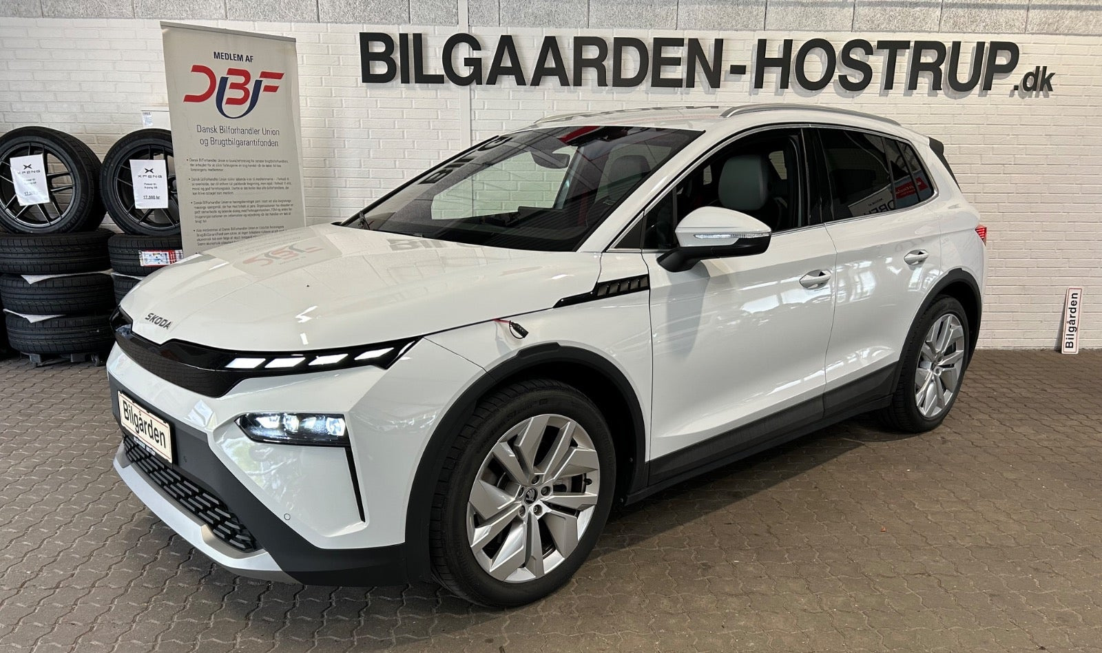 Hvid Skoda Elroq fra 2025