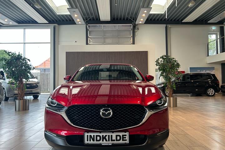 Rød Mazda CX-30 fra 2019