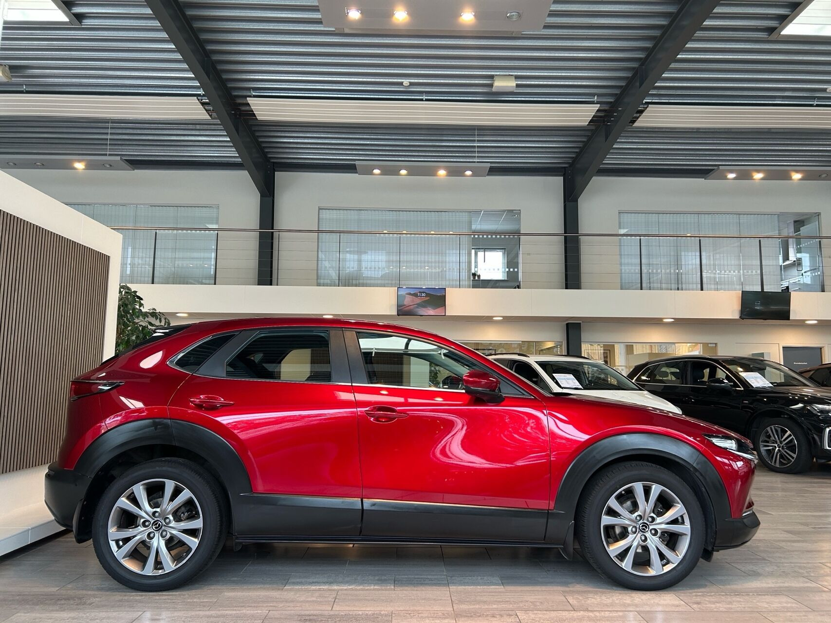 Rød Mazda CX-30 fra 2019
