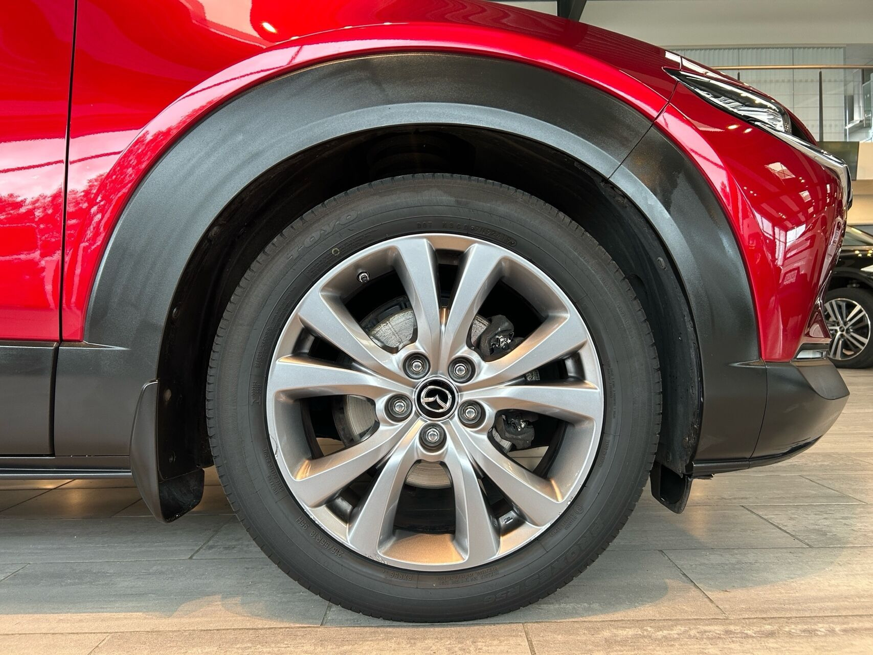 Rød Mazda CX-30 fra 2019