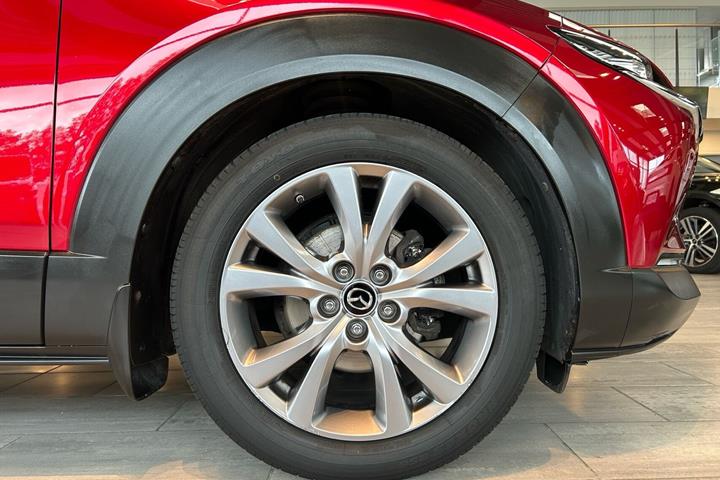 Rød Mazda CX-30 fra 2019