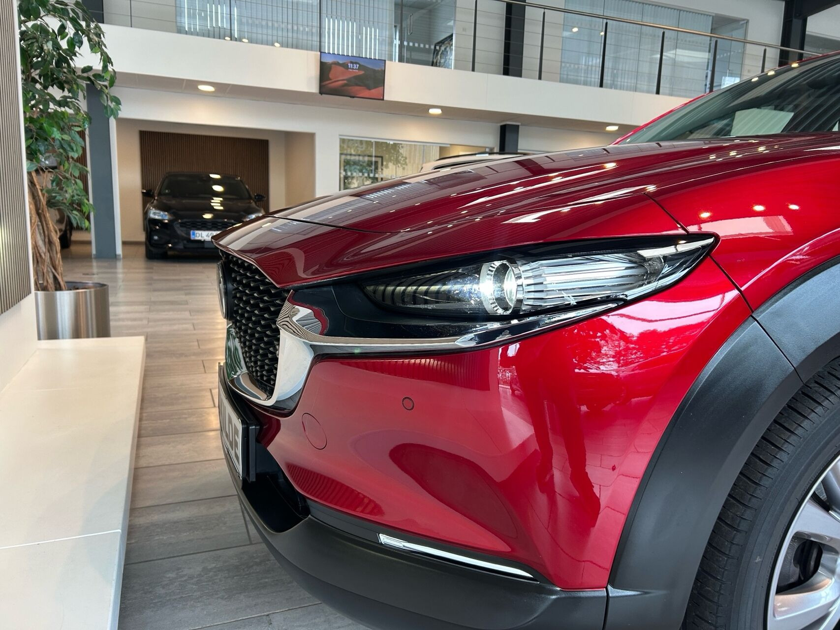 Rød Mazda CX-30 fra 2019