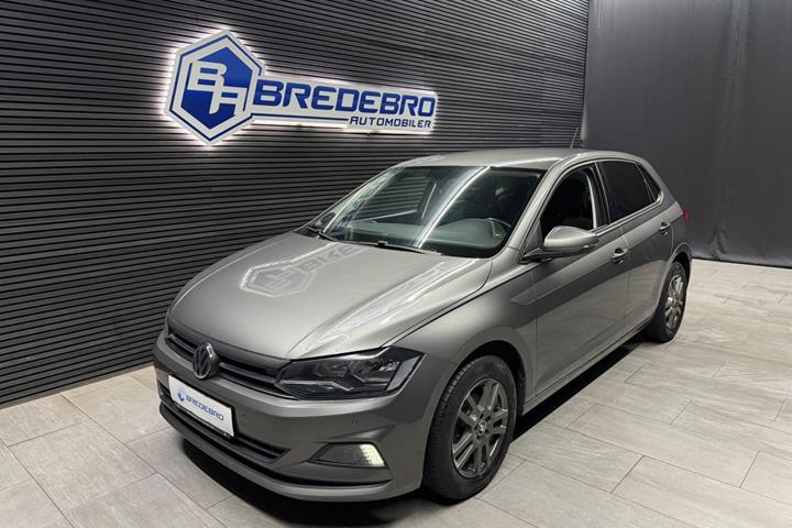 Grå VW Polo fra 2020