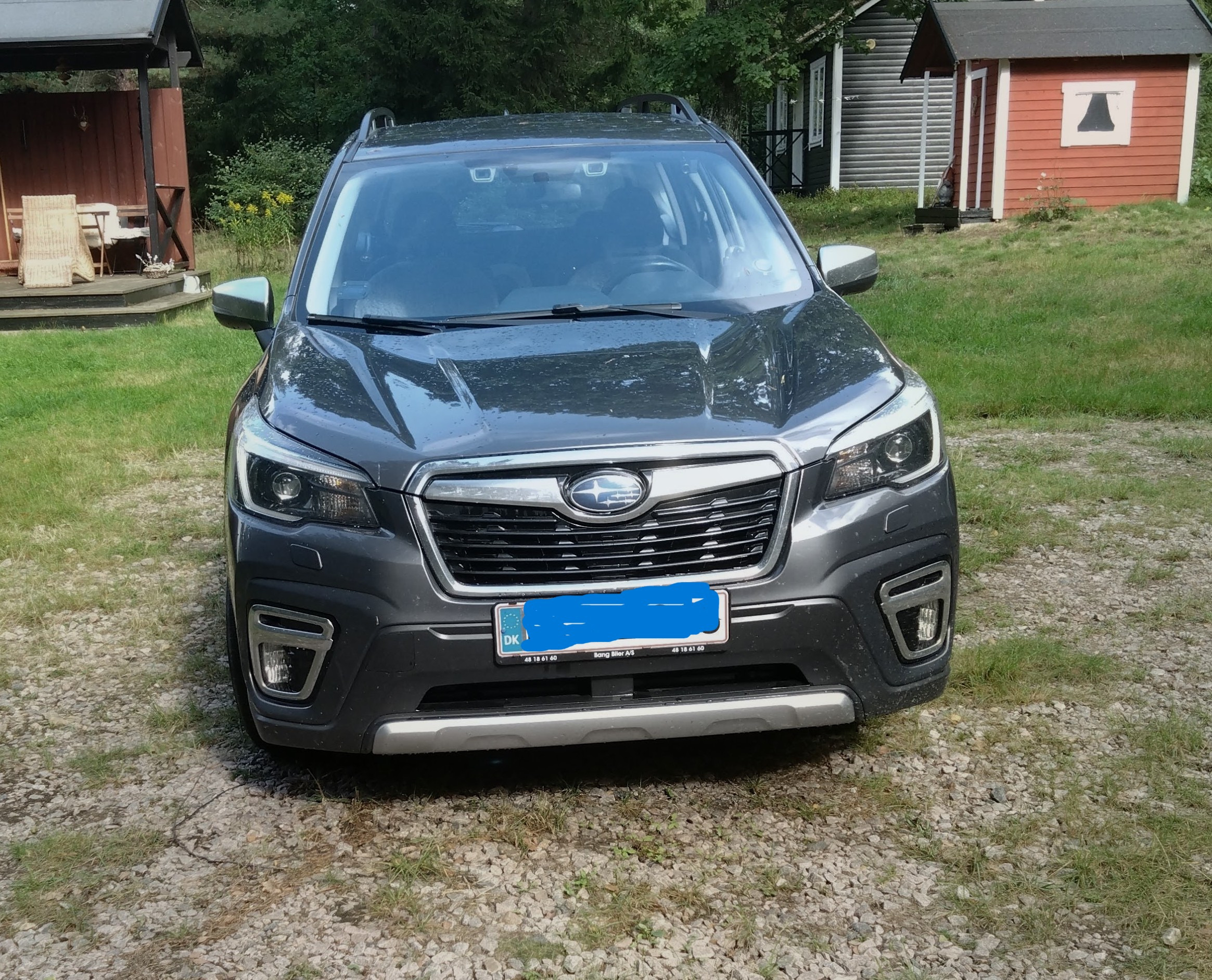 Sort Subaru Forester fra 2021