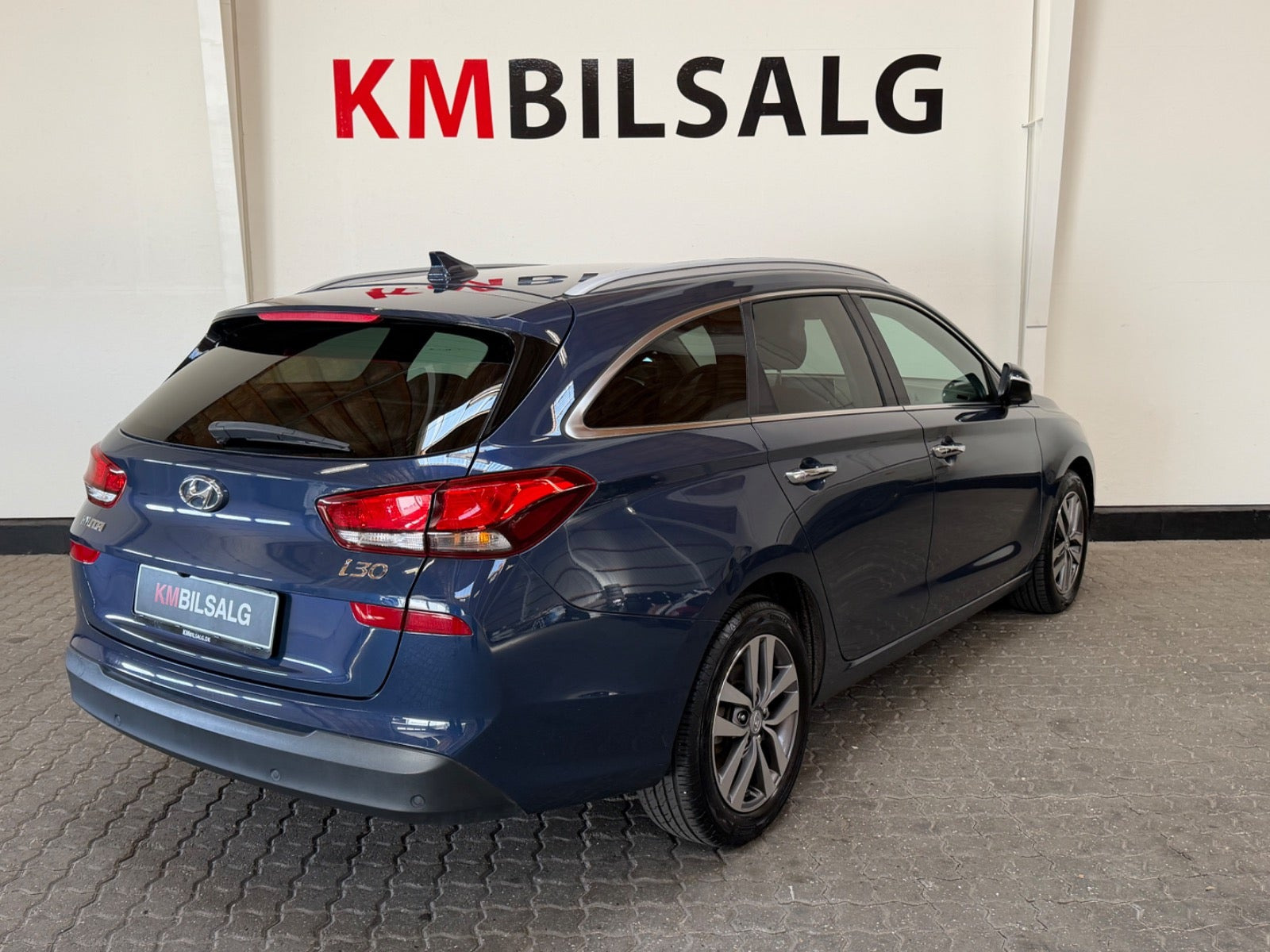 Blå Hyundai i30 fra 2018
