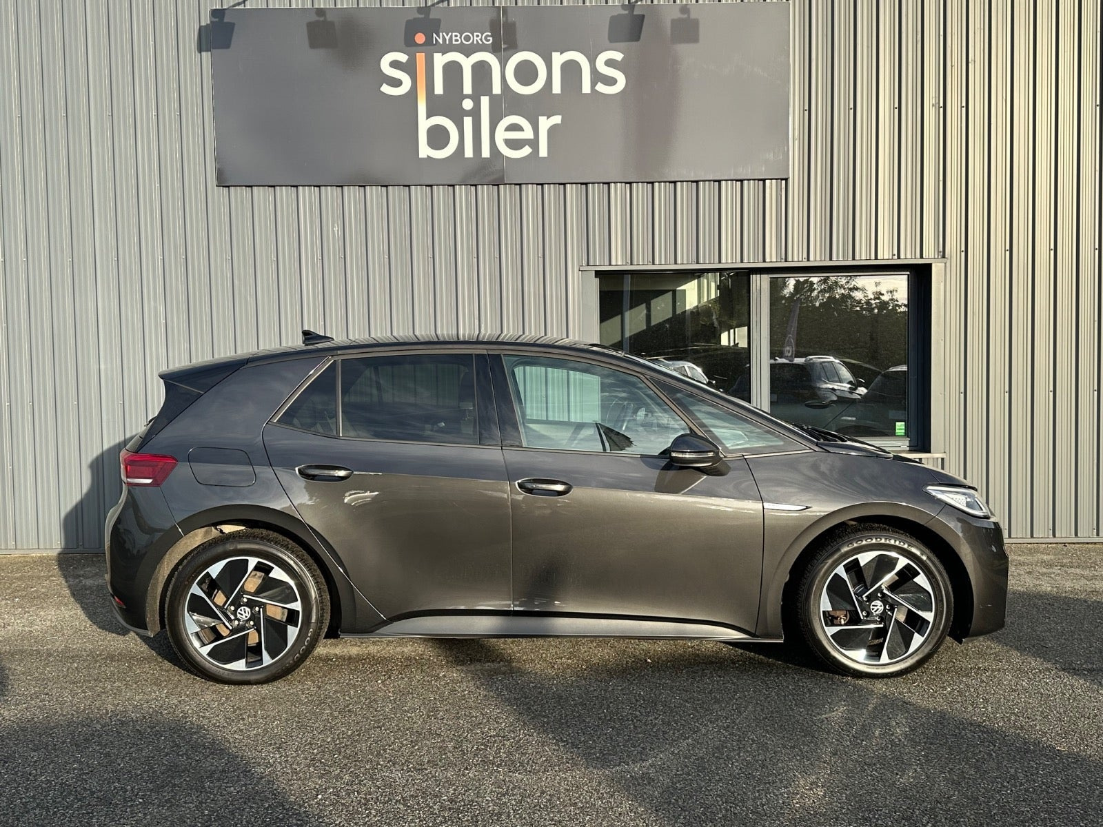 Grå VW ID.3 fra 2021