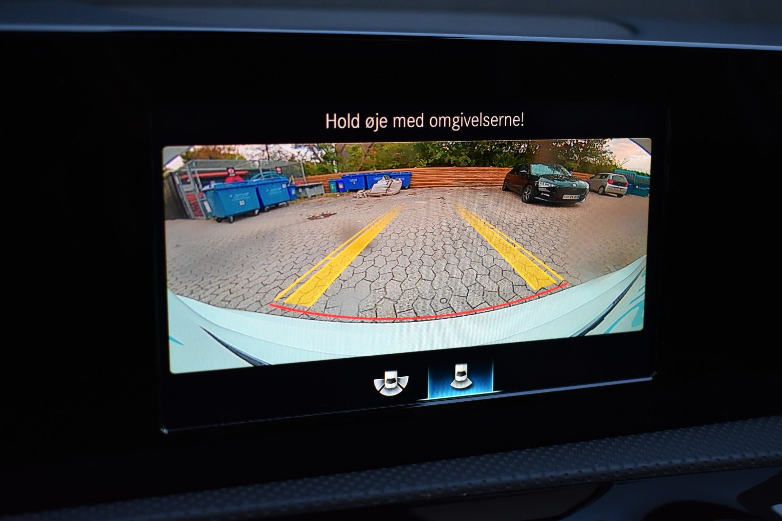 Hvid Mercedes A180 fra 2019