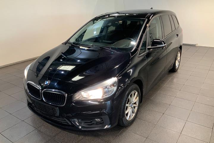Sort BMW 218d fra 2016