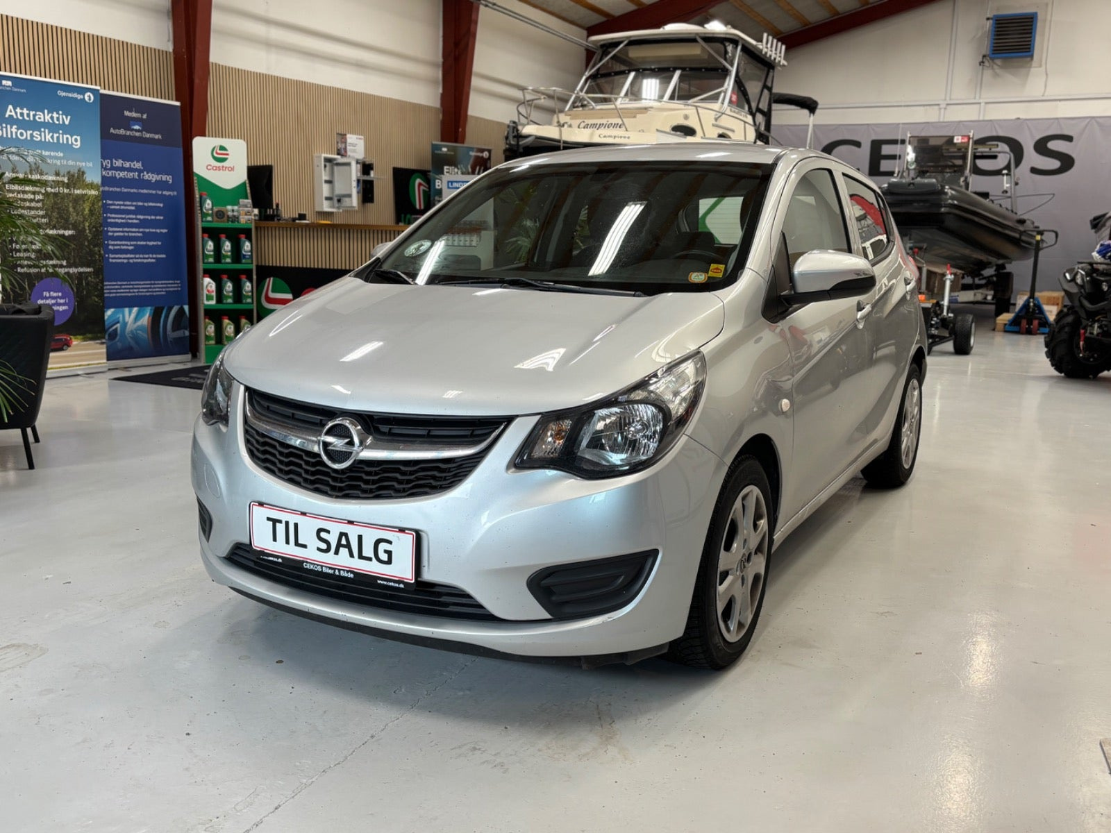 Sølv Opel Karl fra 2016