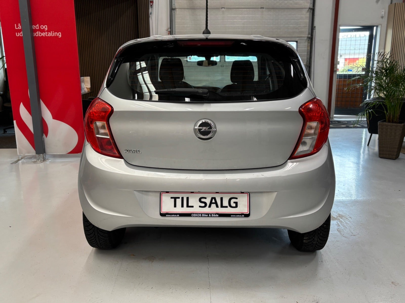 Sølv Opel Karl fra 2016